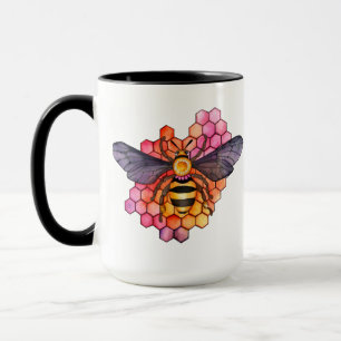 Honeycomb Bee Tasse