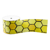Honeycomb Bee Themed Ripsband (Spule)
