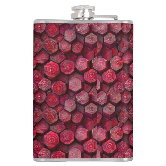 Honeycomb Beetroots Flachmann (Rückseite)