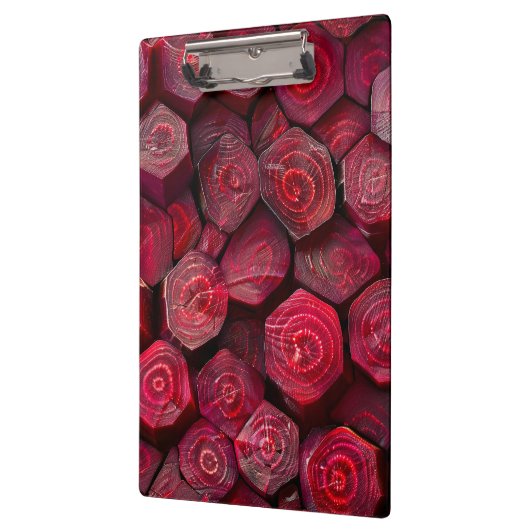 Honeycomb Beetroots Klemmbrett (Links)