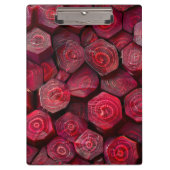 Honeycomb Beetroots Klemmbrett (Vorderseite)