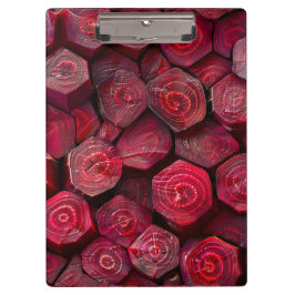 Honeycomb Beetroots Klemmbrett