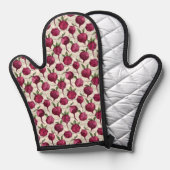 Honeycomb Beetroots Ofenhandschuh (Vorderseite/Rückseite)