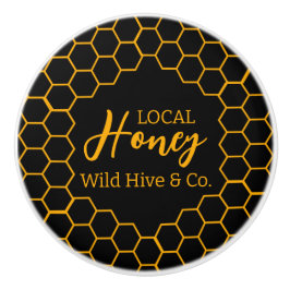 Honeycomb – Black or White Background Keramikknauf