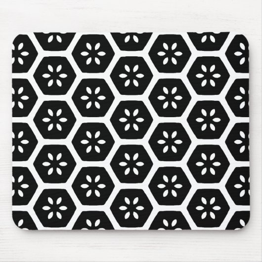 Honeycomb-Blume v1 Mousepad (Vorne)