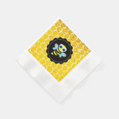 Honeycomb Bumble Bee Baby Dusche Napkins Serviette (Ecke)