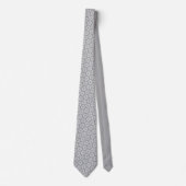Honeycomb Daisy Liebe Neck Tie Krawatte (Vorderseite)