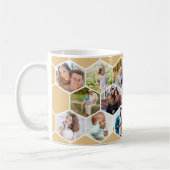 Honeycomb Foto Collage 17 Bild Kaffeetasse (Links)