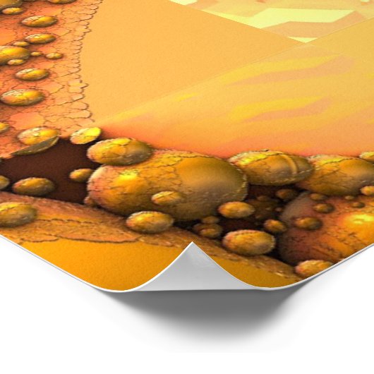 Honeycomb Fraktal Poster (Ecke)