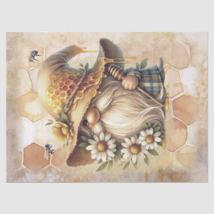 Honeycomb Gnome Seidenpapier