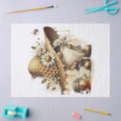 Honeycomb Gnome Seidenpapier (Basteln)