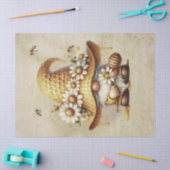 Honeycomb Gnome Seidenpapier (Basteln)