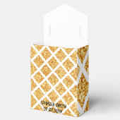 Honeycomb Gold Glitzer Boho Popular Collection Geschenkschachtel (Geöffnet)