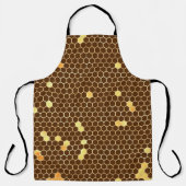 Honeycomb Golden Honey Pattern Schürze (Vorderseite)