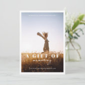 Honeycomb Hexagon Fotografy Gift Certificate (Stehend Vorderseite)