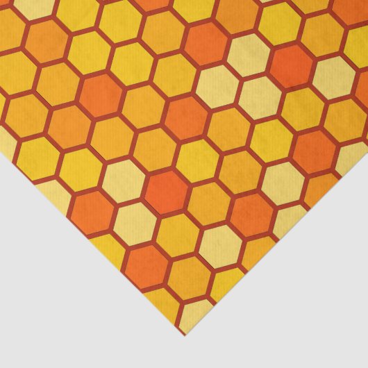 Honeycomb Hexagon Seidenpapier (Detail)