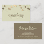 Honeycomb Hexagonal Raw Visitenkarte (Vorne/Hinten)