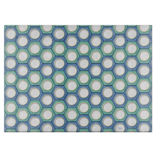 Honeycomb Hustle Cutting Board Schneidebrett (Vorderseite)