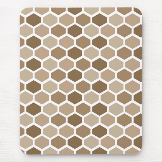 Honeycomb in Sand Mousepad (Vorne)