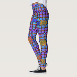 Honeycomb Kaleidoscope Leggings