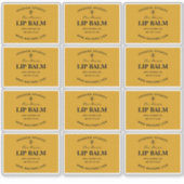 Honeycomb Lip BeesWachs Balm Labels (Vorderseite)