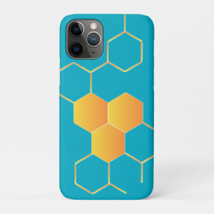Honeycomb Molecular Muster iPhone 11 Pro Fall Case-Mate iPhone Hülle