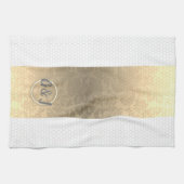 Honeycomb Monogram Küchentücher (Horizontal)