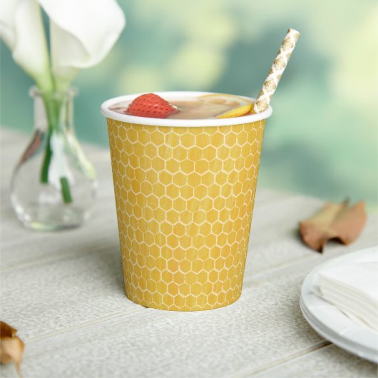 Honeycomb Paper cup Pappbecher (In Situ)