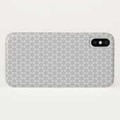 Honeycomb Pattern Case-Mate iPhone Hülle (Rückseite (Horizontal))