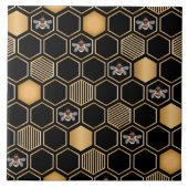 Honeycomb Pattern Fliese (Vorderseite)