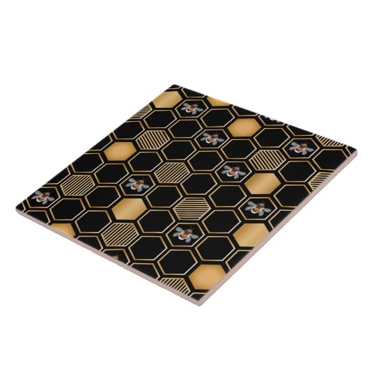 Honeycomb Pattern Fliese (Seite)