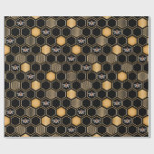 Honeycomb Pattern Geschenkpapier (Flach)