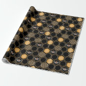 Honeycomb Pattern Geschenkpapier (Ungerollt)