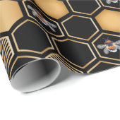 Honeycomb Pattern Geschenkpapier (Rolleneckpunkt)