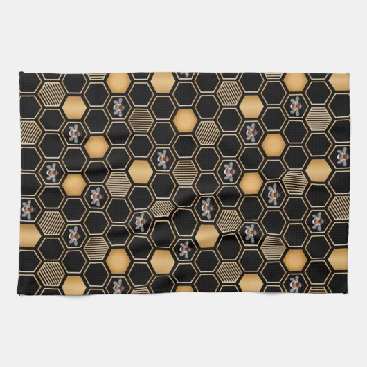 Honeycomb Pattern Geschirrtuch (Horizontal)