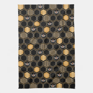 Honeycomb Pattern Geschirrtuch