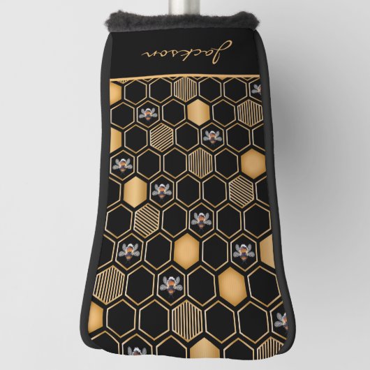 Honeycomb Pattern Golf Head Cover Golf Headcover (Rotieren 90)