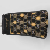 Honeycomb Pattern Golf Head Cover Golf Headcover (Vorderseite)