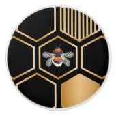 Honeycomb Pattern Keramikknauf (Vorderseite)