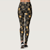 Honeycomb Pattern Leggings (Rückseite)