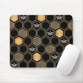Honeycomb Pattern Mousepad (Mit Mouse)