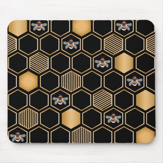 Honeycomb Pattern Mousepad (Vorne)