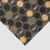 Honeycomb Pattern Seidenpapier (Detail)