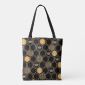 Honeycomb Pattern Tasche (Rückseite)