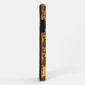 Honeycomb Yellow Fraktal Art Monogram Case-Mate iPhone Hülle (Hinten/Rechts)