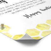 Honeycombbridal - Ringjagd Brautparty Poster (Ecke)