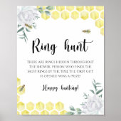 Honeycombbridal - Ringjagd Brautparty Poster (Vorne)