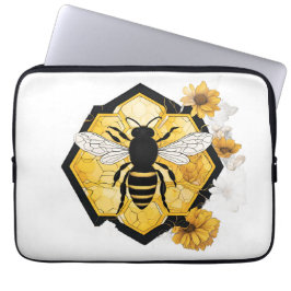 Honeycombe Bee Electronics Bag Laptopschutzhülle