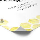 Honeycombs Brautparty - Sangria Bar poster (Ecke)