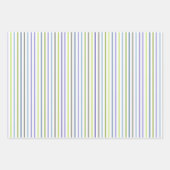 Honeydew, Lilac und Blue Gift Wrap Geschenkpapier Set (Vorderseite 3)